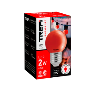 TREFILIGHT GOTA 2W ROJO